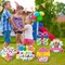 9 Pcs Happy Birthday Yard Signs with Stakes Birthday Lawn Signs Waterproof Outdoor Lawn Sign Balloons Cake Gift Box Outdoor Decor for Party Supplies Outdoor Garden(Colorful)